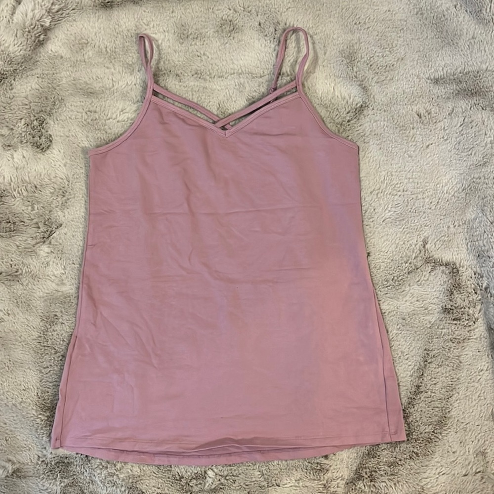 NWOT beautiful purple pink strappy torrid size 1 spaghetti strap